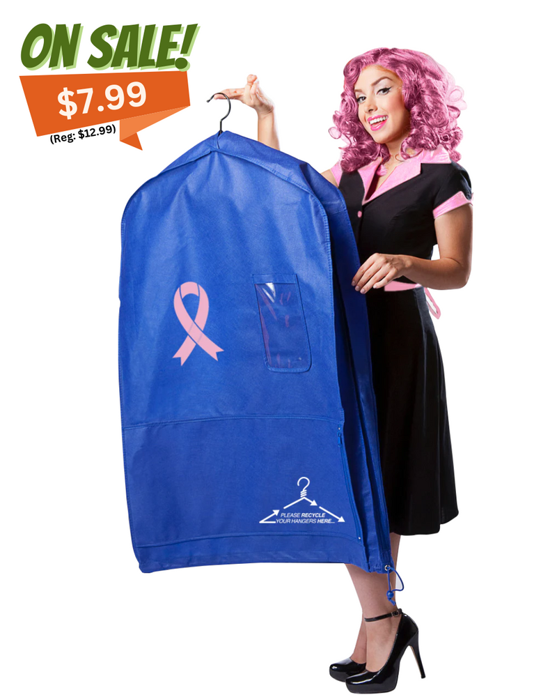 Pink Ribbon Deluxe Pouch Bag