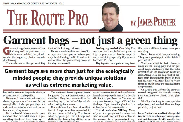 Garment Bags - More Than Just an Environmental Solution