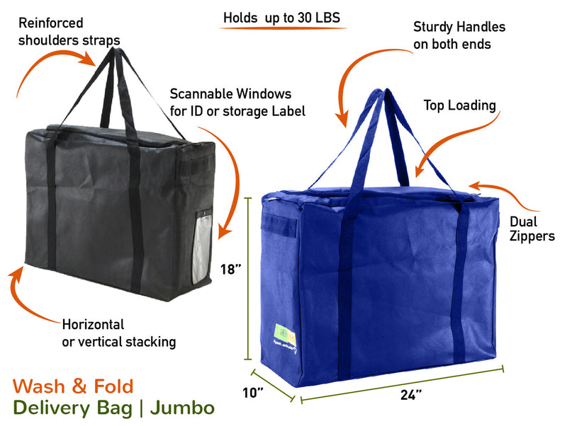 Jumbo Wash & Fold Delivery Duffel